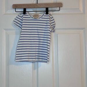 Penny's Play Shirt in Park City Periwinkle Stripe.